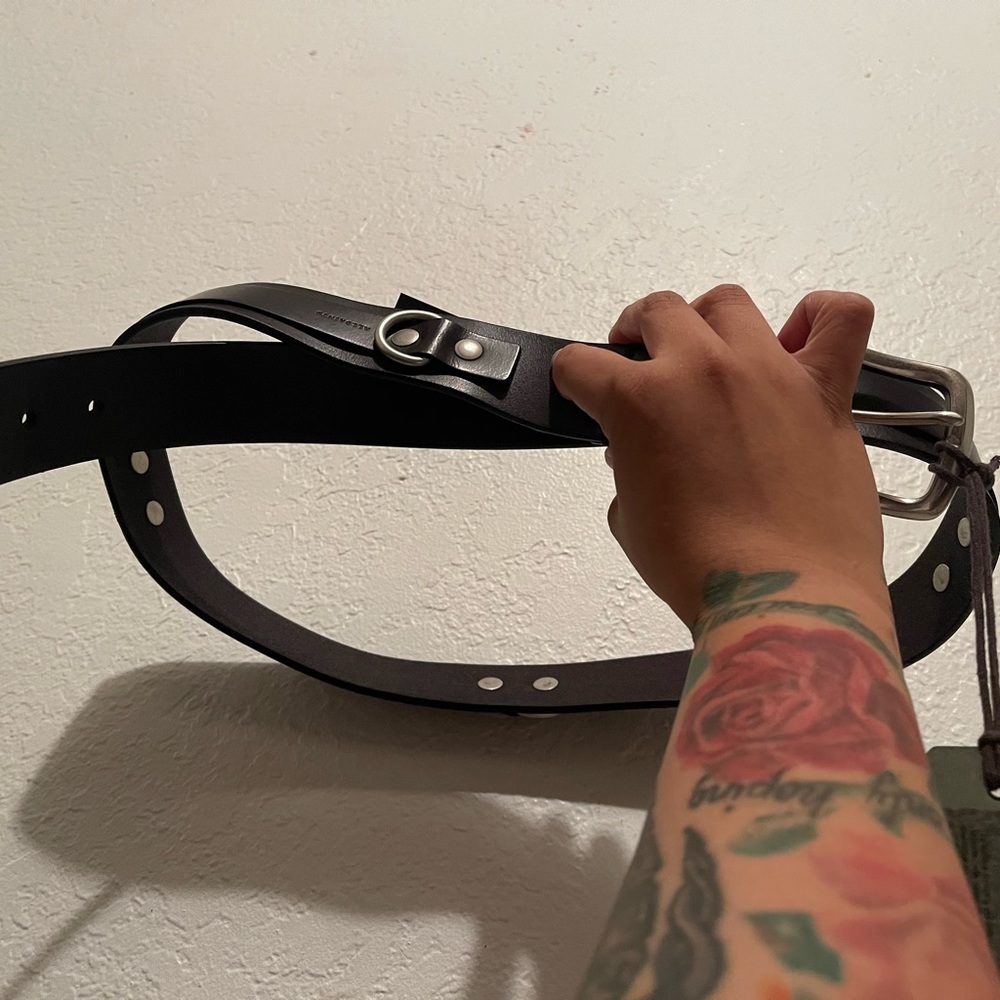 AllSaints Leather belt 40
